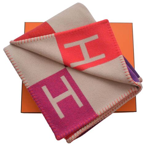 authentic hermes blanket.